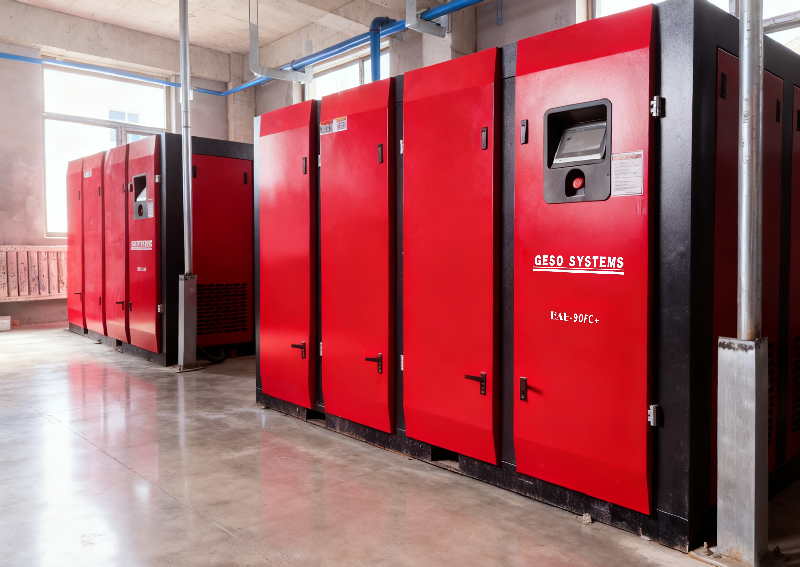 Essentieel hulpmiddel voor navigatie - schroefluchtcompressor